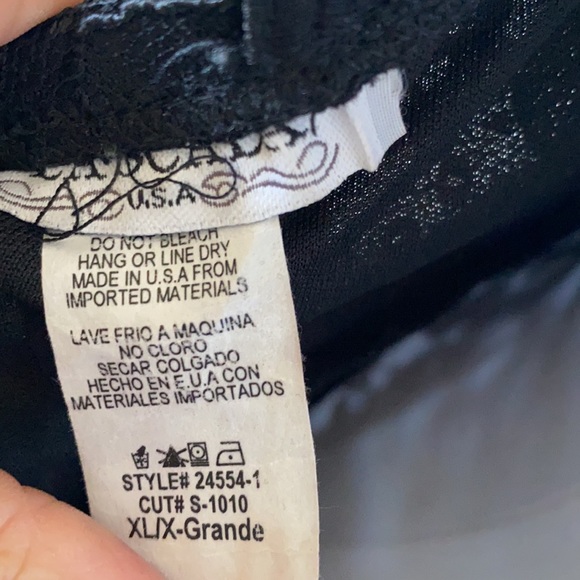 LA SCALA USA BLACK SEQUIN HALTER RHINESTONES FITTED DRESS XL EXCELLENT - Picture 12 of 12